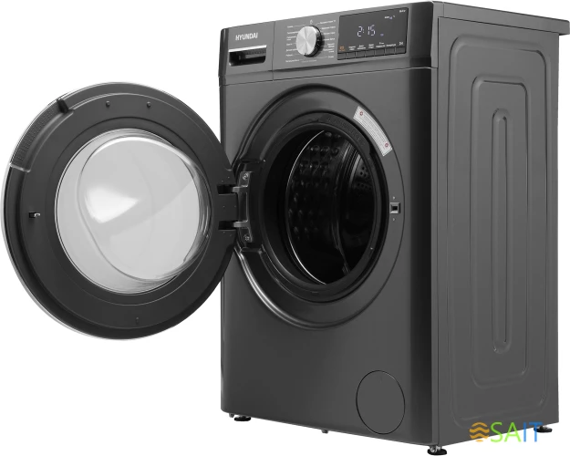 Стиральная машина Hyundai WMA8407 класс: A+++ загр.фронтальная макс.:8кг темно-серый инвертор