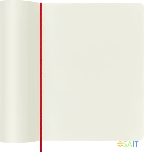 Блокнот Moleskine CLASSIC SOFT QP623F2 XLarge 190х250мм 192стр. нелинованный мягкая обложка красный