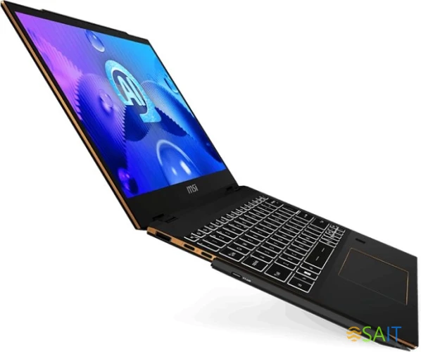 Ноутбук MSI Summit E13 AI Evo A1MTG-001US Core Ultra 7 155H 16Gb SSD1Tb Intel Arc 13.3" IPS Touch FHD+ (1920x1200) Windows 11 Home Multi Language black WiFi BT Cam (9S7-13P411-001)