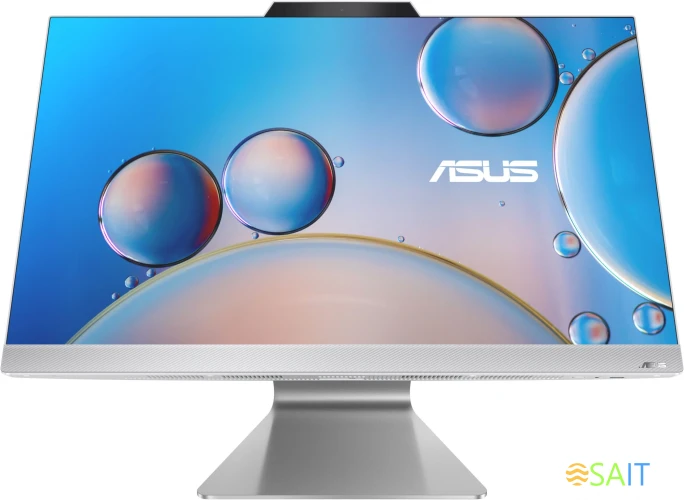 Моноблок Asus F3702WFA-WPE0040 27" Full HD Ryzen 5 7520U (2.8) 8Gb SSD512Gb RGr CR noOS GbitEth WiFi BT 90W клавиатура мышь Cam белый 1920x1080