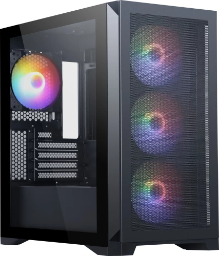 Корпус Accord AM08 черный без БП mATX 4x120mm 2x140mm 2xUSB2.0 1xUSB3.0 audio bott PSU