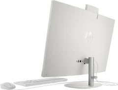 Моноблок HP 27-cr0001i 27" Full HD i7 1355U (1.7) 16Gb SSD512Gb Iris Xe Free DOS GbitEth WiFi BT 90W клавиатура мышь Cam белый 1920x1080