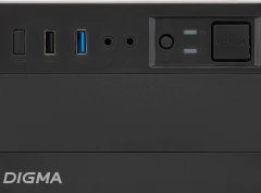 Корпус Digma DCC-MN302 черный без БП mATX 1x80mm 2x120mm 1xUSB2.0 1xUSB3.0 audio