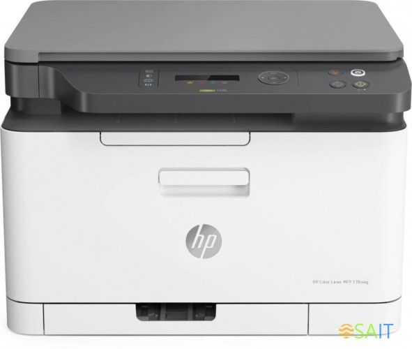 МФУ лазерный HP Color 178nw (4ZB96A) A4 WiFi белый