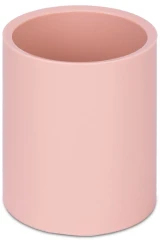 Стакан для канцелярских принадлежностей Deli ENS023 PINK Nusign круглая 83x95мм пластик розовый