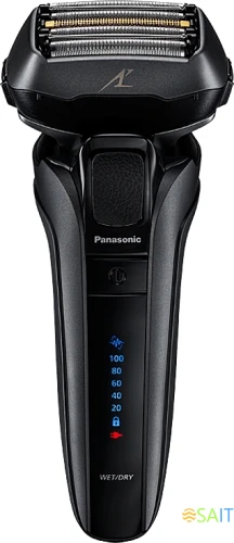 Бритва сетчатая Panasonic ES-LV6U реж.эл.:5 питан.:аккум. черный