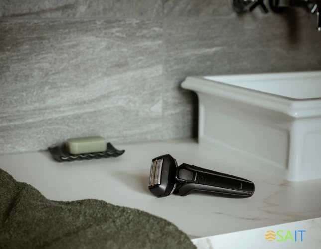 Бритва сетчатая Panasonic ES-LV6U реж.эл.:5 питан.:аккум. черный