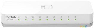 Коммутатор D-Link DES-1008C/B1A 8x100Мбит/с неуправляемый