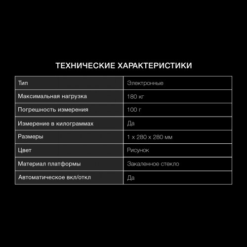 Весы напольные электронные Hyundai H-BS03980 макс.180кг синий/фиолетовый