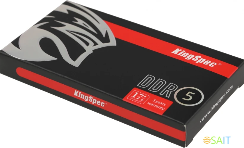 Память DDR5 16GB 4800MHz Kingspec KS4800D5N11016G RTL PC5-38400 CL40 SO-DIMM 288-pin 1.1В single rank Ret