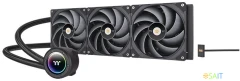 Система водяного охлаждения Thermaltake Toughliquid 360 Ex Pro ARGB Soc-AM5/AM4/1200/1700/1851 черный 4-pin 22.6dB Al+Cu Ret (CL-W400-PL12BL-A)