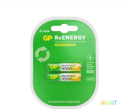 Аккумулятор GP 100AAAHCRGY-2CRCB2 AAA NiMH 930mAh (2шт)