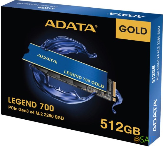 Накопитель SSD A-Data PCIe 3.0 x4 512GB SLEG-700G-512GCS-SH7 Legend 700 Gold M.2 2280