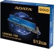 Накопитель SSD A-Data PCIe 3.0 x4 512GB SLEG-700G-512GCS-SH7 Legend 700 Gold M.2 2280