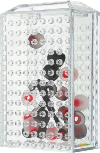 Наушники вкладыши Fiio FD3 1.2м черный/медный проводные в ушной раковине (80001656)