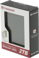 Жесткий диск Transcend USB3.0 2TB TS2TSJ25M3G StoreJet 25M3 (5400rpm) 2.5" зеленый