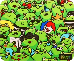 Коврик для мыши Cactus Frogs 300x250x3мм (CS-MPC-D09M)
