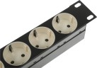 Блок распределения питания Lanmaster LAN-EP19-8P/S-1.8M гор.размещ. 8xSchuko базовые 10A C14 1.8м