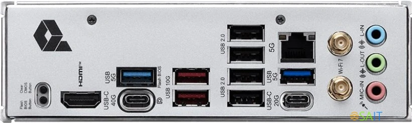 Материнская плата MSI PRO X870E-P WIFI SocketAM5 AMD X870E 4xDDR5 ATX AC`97 8ch(7.1) 5Gigabit RAID+HDMI