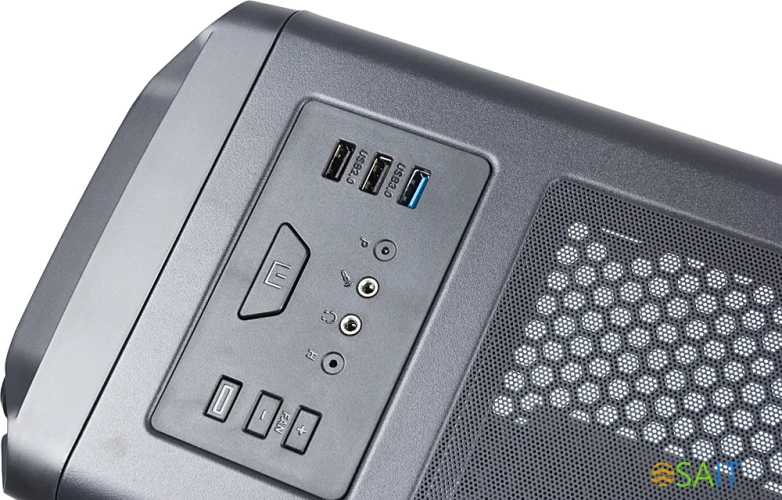 Корпус Zalman i3 edge черный без БП ATX 2x120mm 2xUSB2.0 1xUSB3.0 audio bott PSU