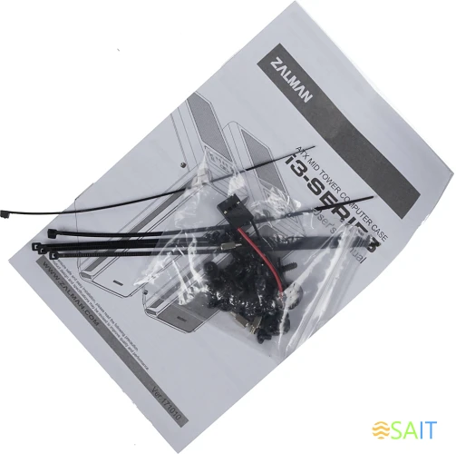 Корпус Zalman i3 edge черный без БП ATX 2x120mm 2xUSB2.0 1xUSB3.0 audio bott PSU