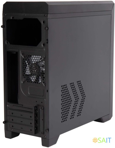 Корпус Hiper A68 черный без БП mATX 1x80mm 1x92mm 2xUSB2.0 1xUSB3.0 audio