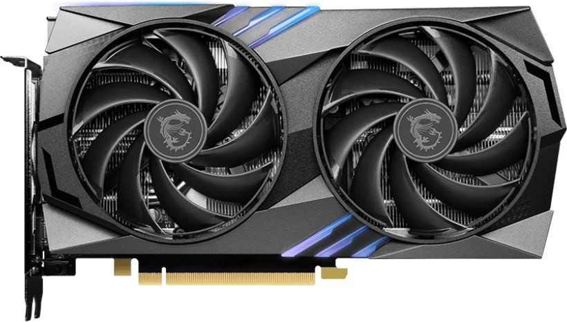 Видеокарта MSI PCI-E 4.0 RTX 4060TI GAMING 8G NVIDIA GeForce RTX 4060TI 8Gb 128bit GDDR6 2550/18000 HDMIx1 DPx3 HDCP Ret