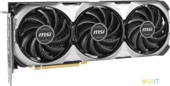 Видеокарта MSI PCI-E 4.0 RTX 4070 VENTUS 3X E 12G OC NVIDIA GeForce RTX 4070 12Gb 192bit GDDR6X 2505/21000 HDMIx1 DPx3 HDCP Ret