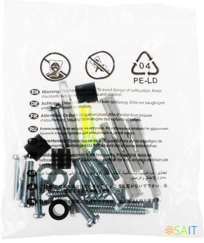 Кронштейн для телевизора Ultramounts UM831TW белый 17"-43" макс.35кг настенный наклон