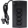 ИБП ЮНИОР 650, 650/360 ВА/Вт, LED, IEC-C13x4 ИМПУЛЬС ЮНИОР 650 JN65101