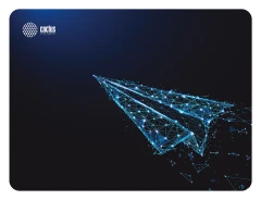 Коврик для мыши Cactus Airplane рисунок 400x300x3мм (CS-MP-PRO03XL)