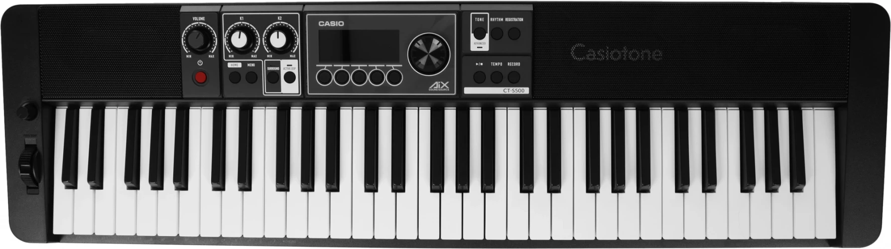 Синтезатор Casio CT-S500 61клав. черный