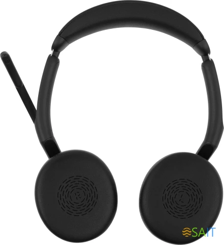 Наушники с микрофоном Jabra Evolve2 55, Link380c MS Stereo черный накладные BT оголовье (25599-999-899)