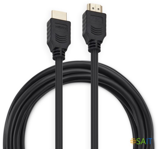 Кабель аудио-видео Buro HDMI 2.0 HDMI (m)/HDMI (m) 3м. позолоч.конт. черный (BHP HDMI 2.0)