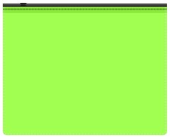 Папка на молнии ZIP Бюрократ Double Neon DNEBPM4ALETTBL A4+ полипропилен 0.15мм салатовый цвет молнии черный