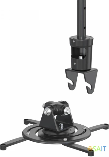 Кронштейн для проектора Cactus CS-VM-PR01L-BK черный макс.10кг потолочный поворот и наклон