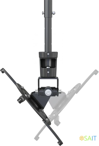 Кронштейн для проектора Cactus CS-VM-PR01L-BK черный макс.10кг потолочный поворот и наклон