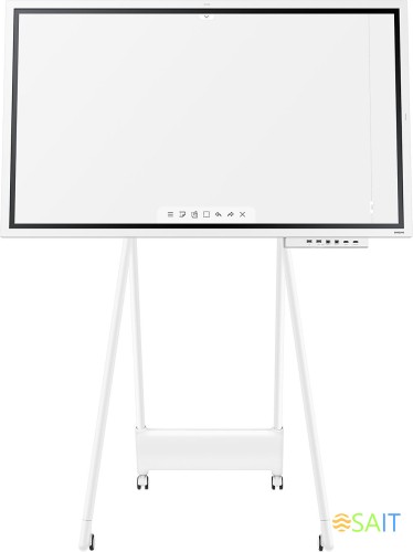 Панель Samsung 55" Flip Chart WM55B Pro белый VA LED 8ms 16:9 HDMI M/M матовая 350cd 178гр/178гр 3840x2160 DP 4K USB 28.6кг