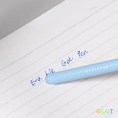 Ручка гелев. Deli (EG274-BL) ассорти d=0.5мм син. черн. кор.карт. кругл. стираемая