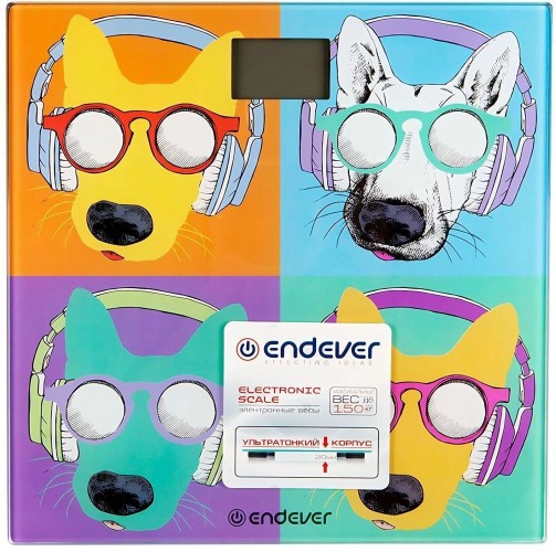 Весы напольные электронные Endever Aurora-566 макс.150кг рисунок