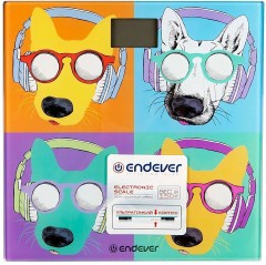 Весы напольные электронные Endever Aurora-566 макс.150кг рисунок