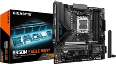 Материнская плата Gigabyte B850M EAGLE WF7 Socket AM5 AMD B850 4xDDR5 mATX AC`97 8ch(7.1) 2.5Gg RAID+HDMI+DP