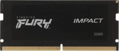 Память DDR5 16GB 6400MHz Kingston KF564S38IB-16 Fury Impact RTL PC5-51200 CL38 SO-DIMM ECC 262-pin 1.35В single rank Ret