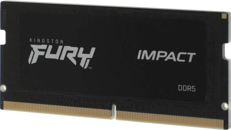 Память DDR5 16GB 6400MHz Kingston KF564S38IB-16 Fury Impact RTL PC5-51200 CL38 SO-DIMM ECC 262-pin 1.35В single rank Ret