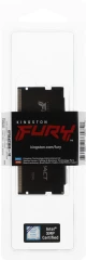 Память DDR5 16GB 6400MHz Kingston KF564S38IB-16 Fury Impact RTL PC5-51200 CL38 SO-DIMM ECC 262-pin 1.35В single rank Ret
