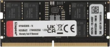 Память DDR5 16GB 6400MHz Kingston KF564S38IB-16 Fury Impact RTL PC5-51200 CL38 SO-DIMM ECC 262-pin 1.35В single rank Ret