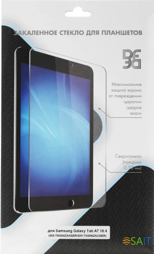 Защитное стекло для экрана DF sSteel-76 для Samsung Galaxy Tab A7 10.4" 10.4" 1шт. (DF SSTEEL-76)