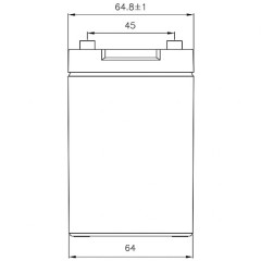 Батарея для ИБП CSB HRL1234W F2 FR 12В 9Ач