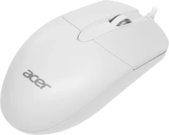 Мышь Acer OMW300 белый оптическая 1200dpi USB 2but (ZL.MCECC.01V)