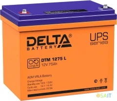Батарея для ИБП Delta DTM 1275 L 12В 75Ач